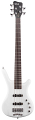 WARWICK ROCKBASS CORVETTE BASIC, 5-STRING (SOLID WHITE HIGH POLISH)