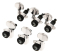D'ADDARIO PWAT-331L AUTO-TRIM TUNING MACHINES (3 Per side, Chrome)