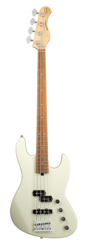 SADOWSKY METROEXPRESS 21-FRET VERDINE WHITE ARTIST LINE (OLYMPIC WHITE HIGH POLISH)